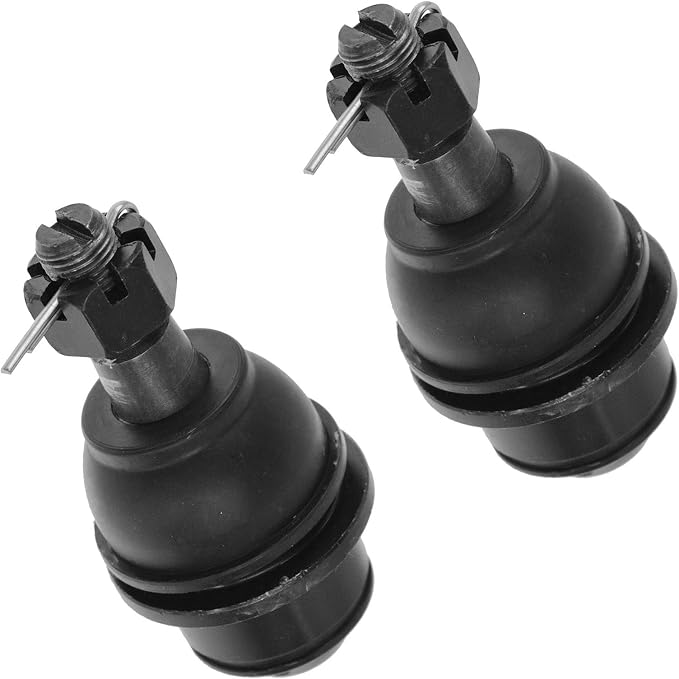 TRQ Front Lower Driver and Passenger Side Ball Joint Set Compatible with 07-13 Chevrolet Silverado 1500 for Aluminum Control Arms 07-14 Tahoe for Aluminum Control Arms