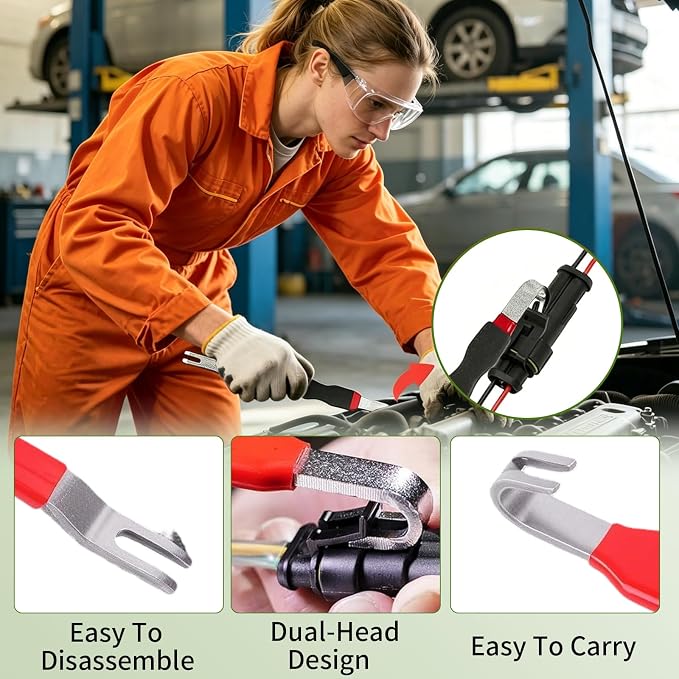 7 Pcs Electrical Disconnect Pliers Set for Cars, Electrical Separator & Connector Removal Tool, Cars Terminal Pin Removal Tool Kit for Car Truck SUV Repair, Mechanics & DIY