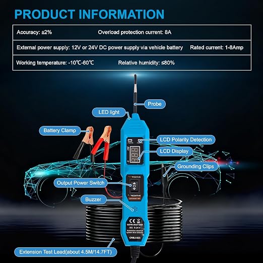 V511 OBD2 Scanner & Probe Tester