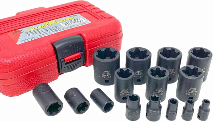 CTA Tools 5420 15-Pc. EP Star Plus Socket Set