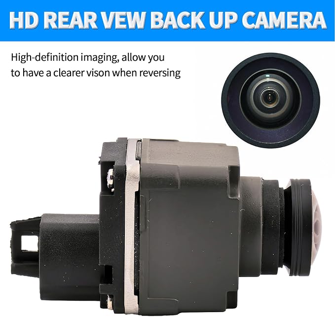 7P6980551C Park Assist Camera Compatible with Audi A6 A7 A8 Q7 RS6 RS7 VW Touareg 2011-2018 Rear View Surround Camera Replaces 7P6980551A 7P6980551B 7P6.980.551C