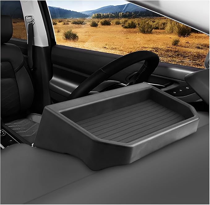 LUWU for 2022 2023 2024 2025 Pathfinder Dashboard Storage Tray 2025 Pathfinder SL/Platinum/Rock Creek 9-inch Behind Screen Organizer Center Console Display Box Dash Tray (Only for 9" Screen)