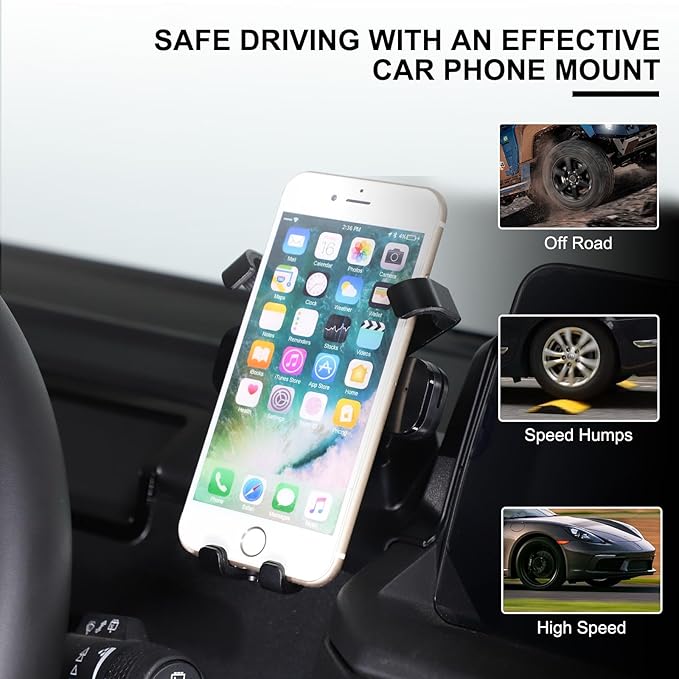 Car Mobile Phone Holder The Navigation Screen Compatible with Ineos Grenadier 2020-2026 Adjustable 360° Central Control Phone Holder Accessories (Left,Style B)