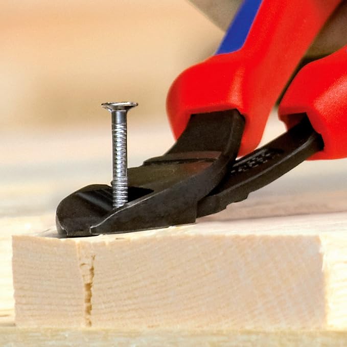 KNIPEX Tools Electronics Super Knips (7803125) and 74 22 200 Comfort Grip High Leverage Angled Diagonal Cutter