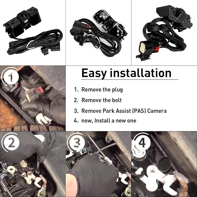 23363727 Park Assist PAS Camera Compatible with Chevrolet Silverado 1500 2016-2019,Silverado 3500 2016-2019,Silverado 2500 2016-2019,Cheyenne 2016-2018.