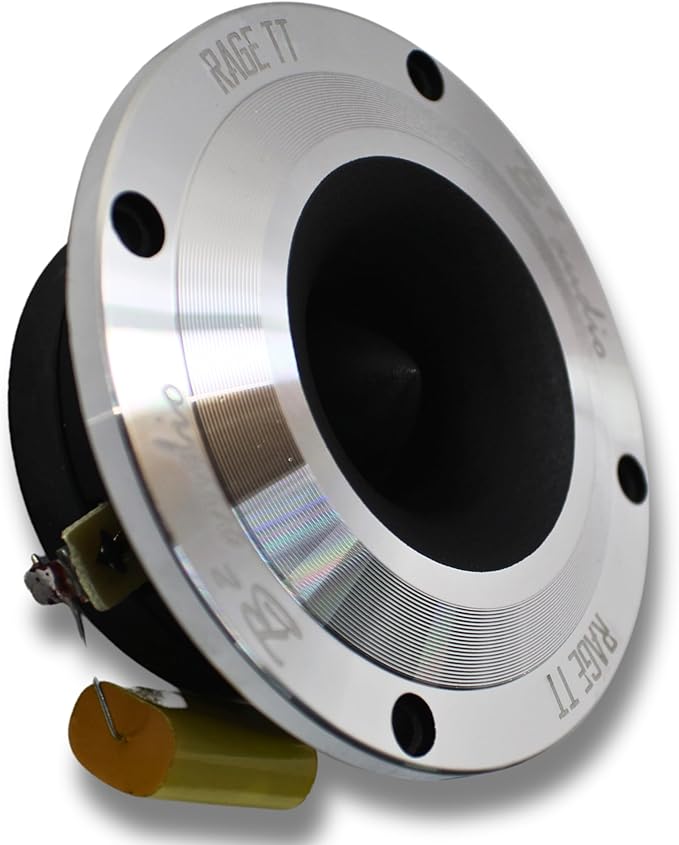 B2 Audio Rage Series Pair of 30 Watt RMS 4-Ohm 1" Voice Coil Tweeters RAGETT