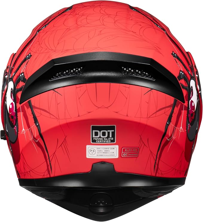 KYPARA Motorcycle Dual Visor Flip up Modular Full Face Helmet with DOT Certification of Impressionism