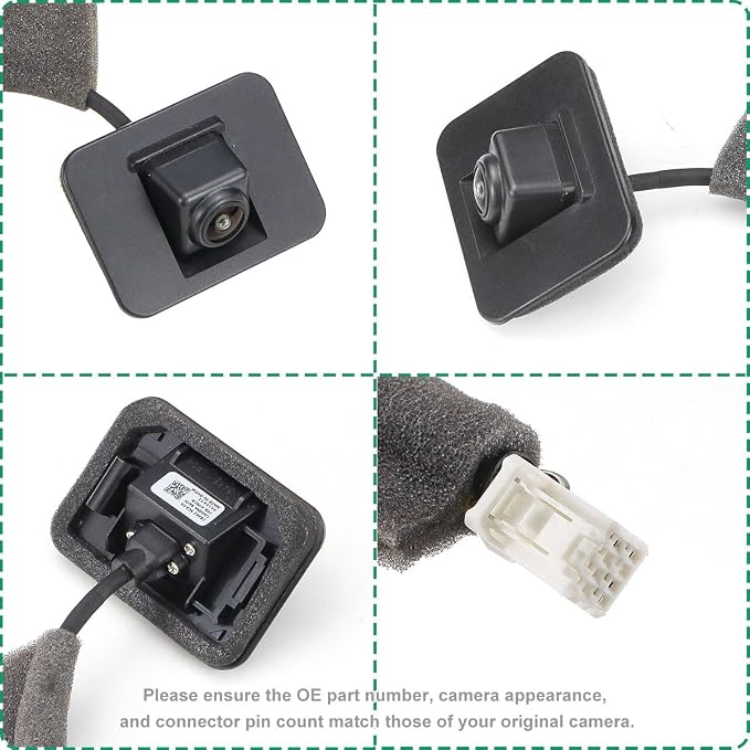 28442-6CA0A Rear View Camera Replacement for Nissan Altima w/AVM 2019-2023, OE Backup Cam Replaces 284426CA3B, 284426CA0A, 284426CA2A, 28442-6CA3B, 28442-6CA2A by GreenYi