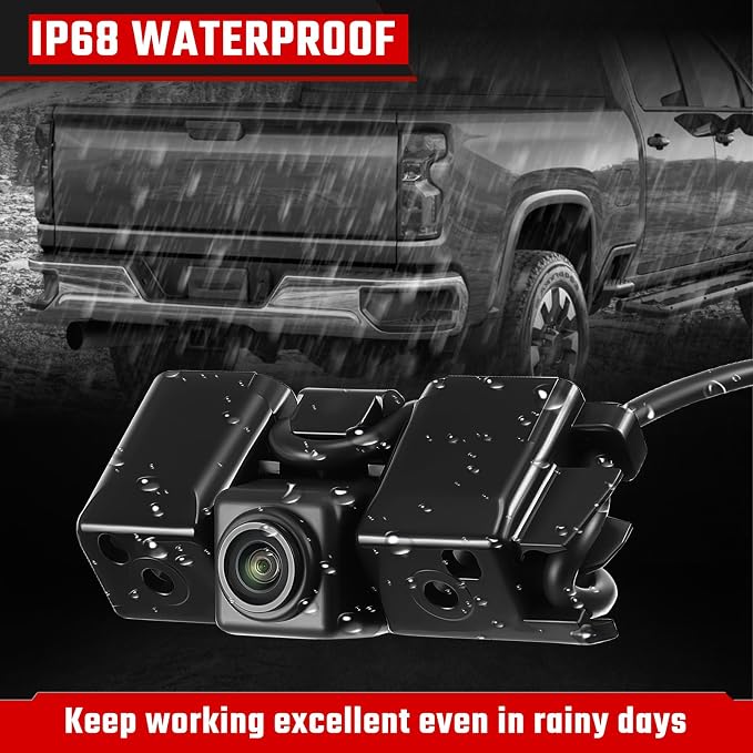Backup Camera Rear View Camera Fit for Chevy Silverado GMC Sierra 1500 2500 3500 2016-2019 Parking Park Assist Camera Replaces #84062896