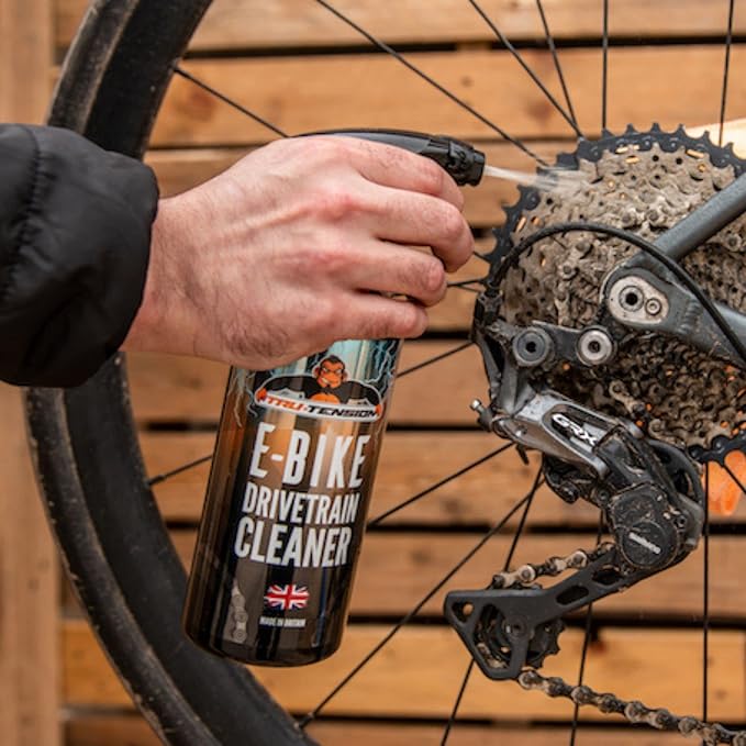 Tru-Tension | E-Bike Tungsten Bundle | 4 Piece Bicycle Clean & Lube Kit