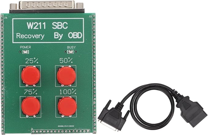 ABS SBC Reset Tool Repair Code SBC Repair Code Tool on Board Diagnostic Scanner C249F Replacement for W211 E Class R230 SL Class (Green)