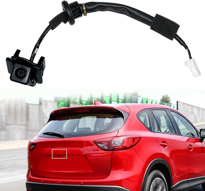 K015-67-RC0A Rear Backup Camera Compatible with 2013-2016 Mazda CX-5 Reverse Camera Replace K01567RC0A MA1960108 K01567RC0, Park Assist Cameras