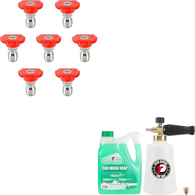 Tool Daily Pressure Washer Tips, Foam Cannon for Pressure Washer with Car Wash Soap