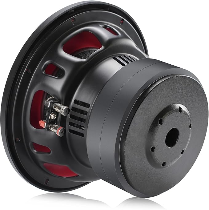 Seventour 8" 700W Max Power Dual 4 Ohm Car Subwoofer,Dual Voice Coil High-Strength Dual Magnets,Foam Surround for Vehicle Stereo Sound System (8" - Dual 4 Ohm)