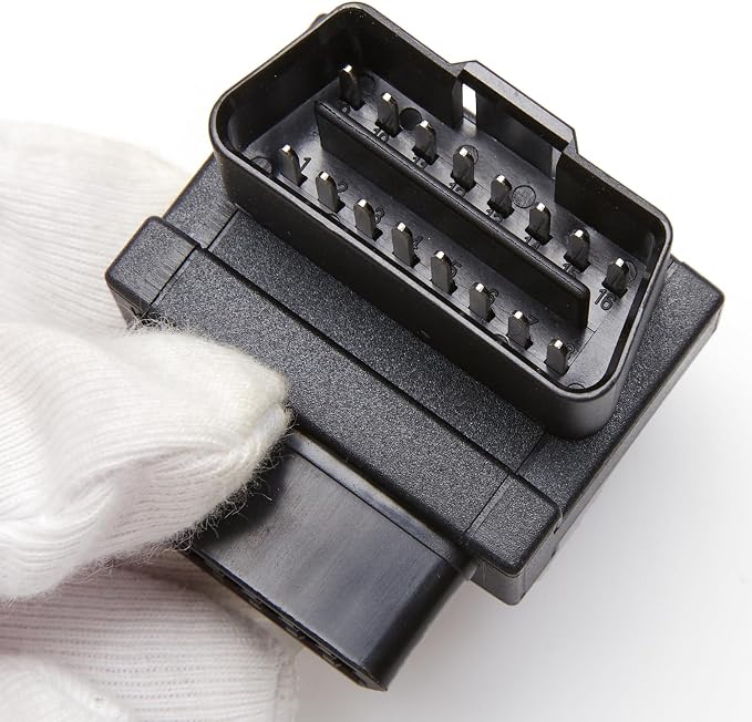 OBD2 Splitter, bbfly-B30 Full 16pin OBDII Port 1 Male Splitter to 2 Female Extension Cable 1.6IN/4CM (B30 1PACK)