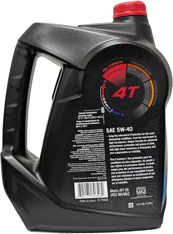 SeaDoo Full Synthetic XPS Oil GALLON 9779493