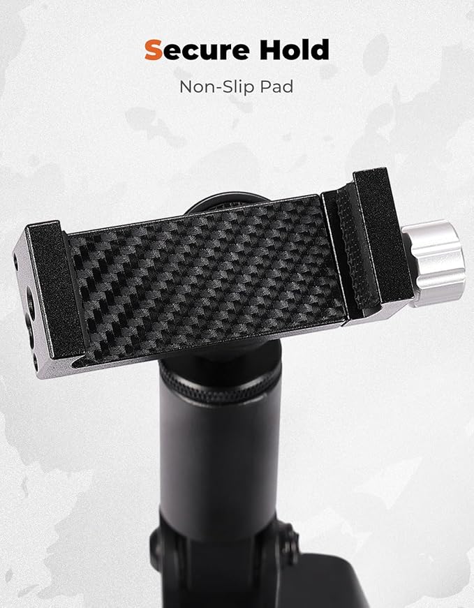 KEMIMOTO X3 Phone Mount, CNC Aluminum Dashboard 360° Adjustable Cell Phone Holder, Compatible with Can-Am Maverick X3 and MAX Models, Mobile Phones Stand