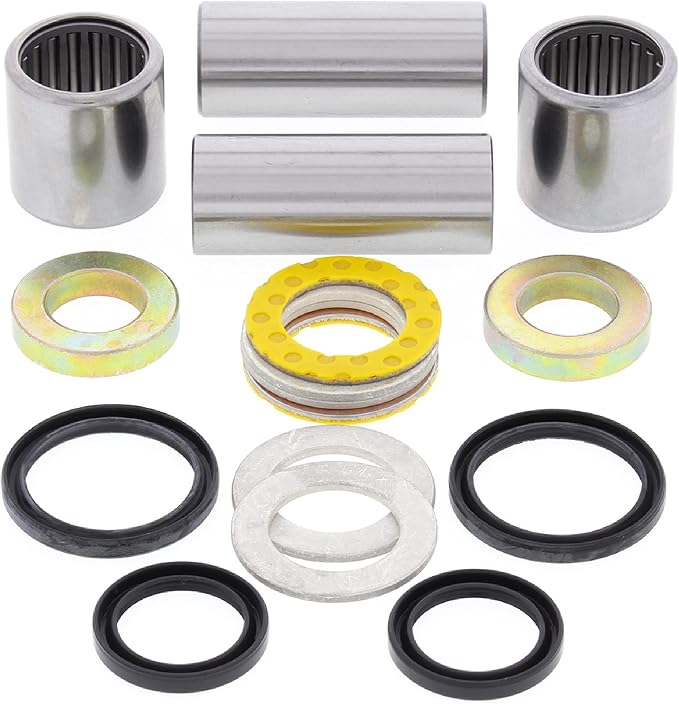 All Balls Racing 28-1041 Swing Arm Bearing Seal Kit Compatible with/Replacement for Honda CR125R 1993 1994 1995 1996 1997 1998 1999 2000 2001