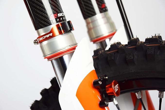 SCAR Motocross Launch Control Holeshot Start Device Compatible with KTM SX SXF EXC EXCF XC XCF XCW XCFW TPI 125 150 250 300 350 450 500 03-26 - Orange