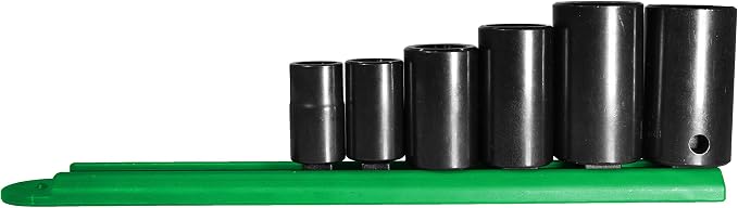 Mayhew Tools 16026 Inverted Torx Socket Bit Set, 6-Piece, Black Oxide Finish, polished chrome