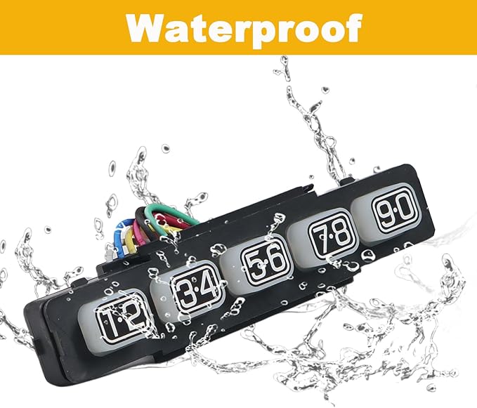 4L3Z-14A626-AAA Keyless Entry Wired Keypad Door Lock Actuator Compatible with Ford F150 2004-2008, for Lincoln Mark LT 2006-2008 Front Left Driver Side Replace# 4L3Z14A626AAA