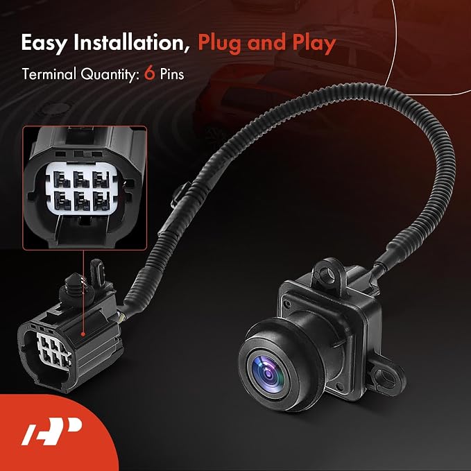 A-Premium Park Assist Camera Rear View Backup Reverse Camera Compatible with Select Ram & Dodge Models - 2011-2012 1500 2500 3500, 2010-2010 Ram 2500 Ram 3500, 2009-2010 Ram 1500