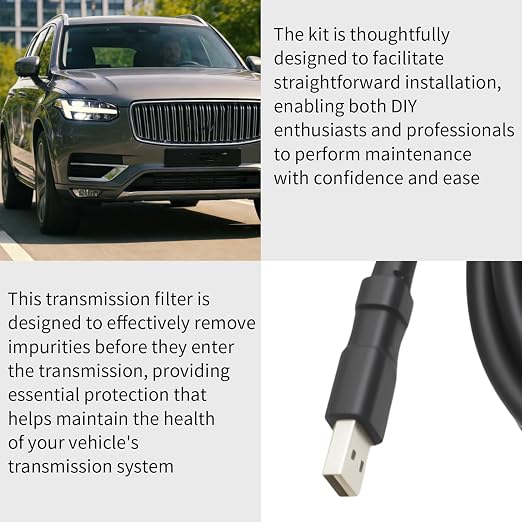 88890305 Scanner Cable Automotive USB Cable, Replacement for Volvo VOCOM 88890300, Replacement for Volvo VOCOM II 88894000