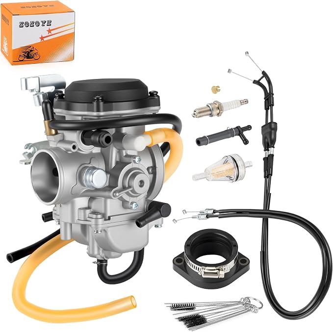 Carburetor Assembly + Throttle Cable w/Intake Manifold For Kawasaki KLR 650 KLR650 2008-2018 (All Edition) 15004-0073 15003-0118 15004-0050
