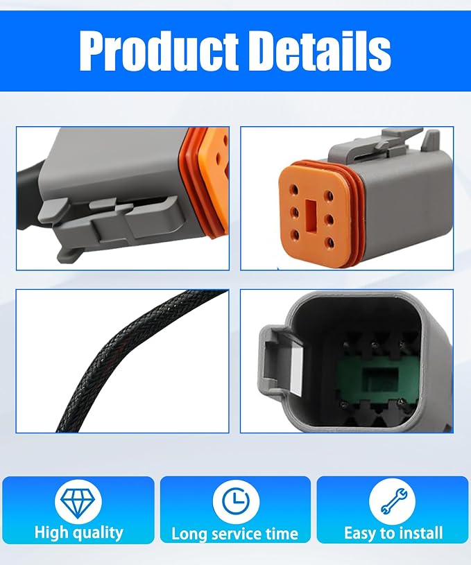 586551 Diagnostic Cable Compatible with Evinrude Outboard Engines, Marine Tool for ECU Communication, Plug & Play
