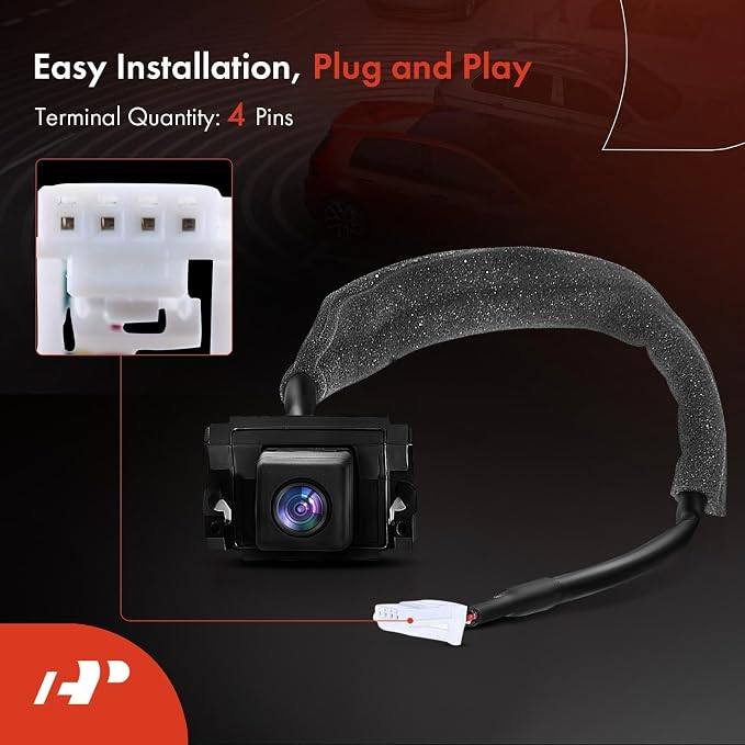 A-Premium Rear View Backup Camera Compatible with Infiniti | Parking Camera for 2004-2010 QX56 - Replace# V38740090
