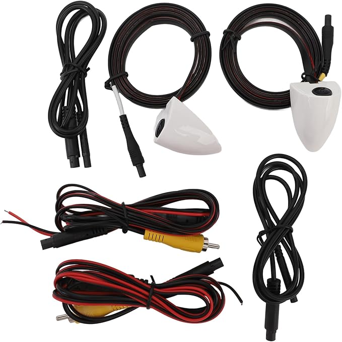 Car Blind Spot Camera,Car Door Side View Camera with Night Vision Assist for Car Surveillance System