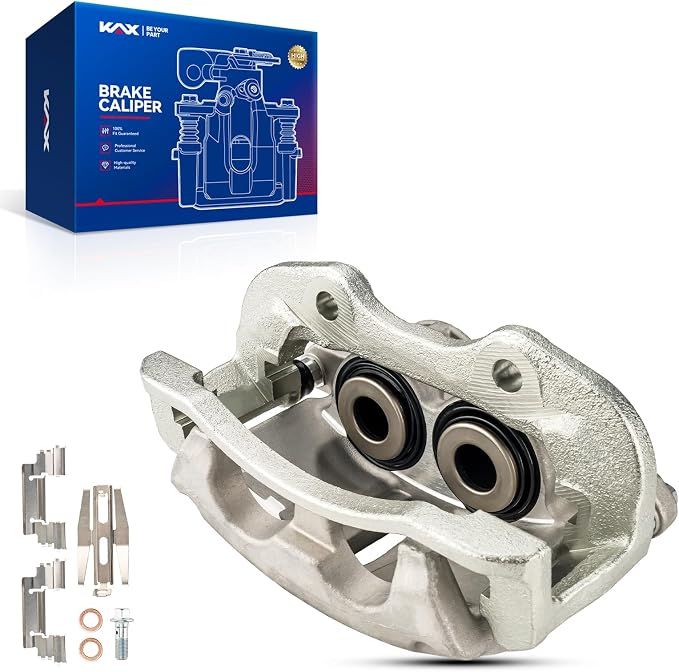 KAX Disc Brake Caliper Assembly Fit for Silverado 1500/Sierra 1500 2001 2003-2006, Tahoe/Suburban 1500/Yukon/Yukon XL 1500 2000-2006, Avalanche 1500 2002-2006, Rear Left Driver Side