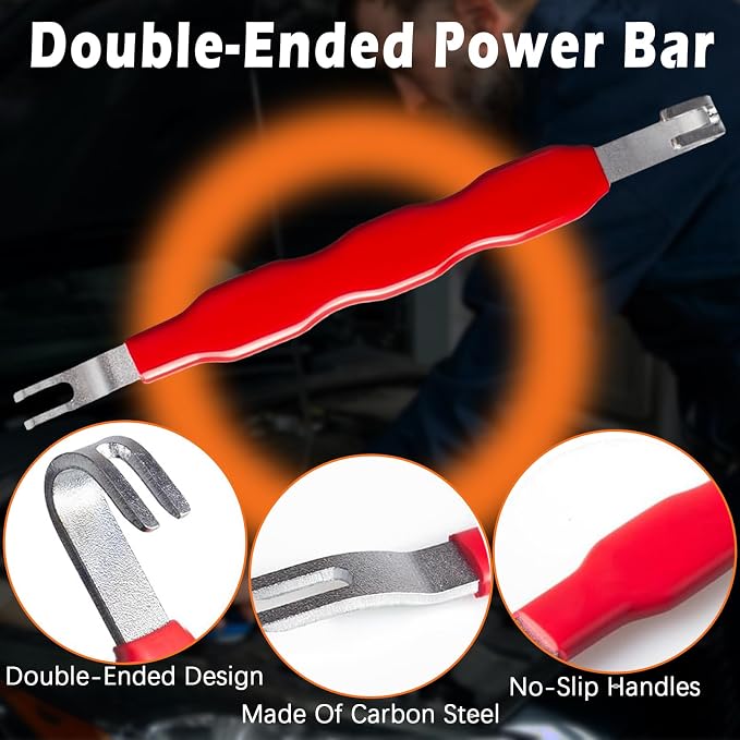 Auto fastener clip removal pliers – Automotive Electrical Tools & Clip removal tool Kit with Hose Clamp Pliers, Wire Terminal Separator, and Car Plug Connector