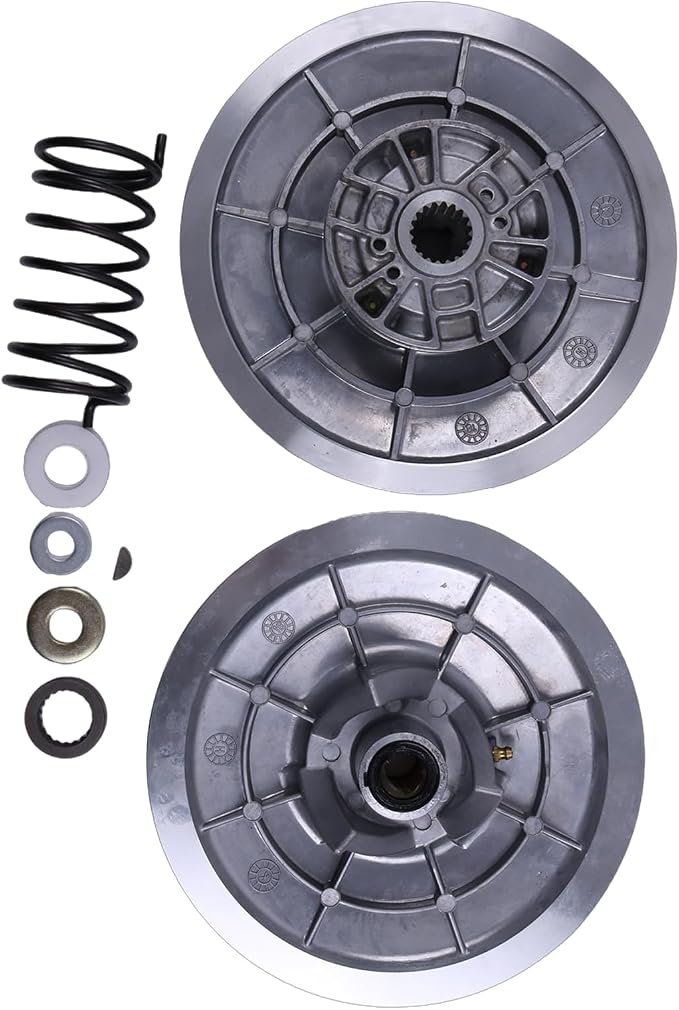 Secondary Driven Clutch Kit J55-G6260-00-00 J55-G6270-02-00 J55-46322-09-00 Compatible for Yamaha Gas Golf Cart G2 G3 G5 G8 G9 G11 G14 G16 G20 G21 G22 G23 G27 G28