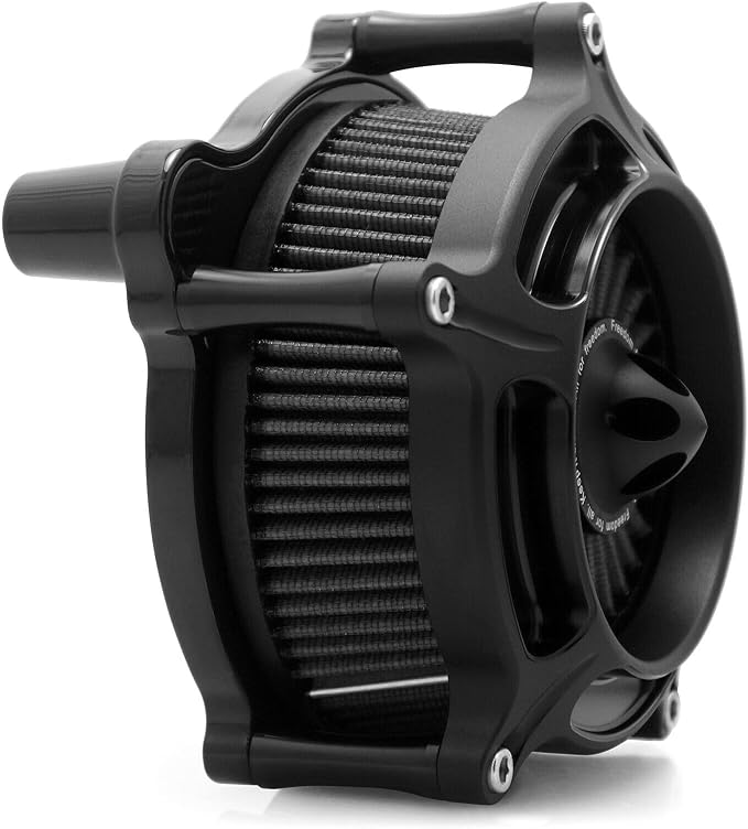 For harley air cleaner filter Sportster Softail Touring street road king glide Dyna for harley davidson air intake filters (OPS Black - Gray Filter, D-For M8 Touring/Softail 2018-UP)
