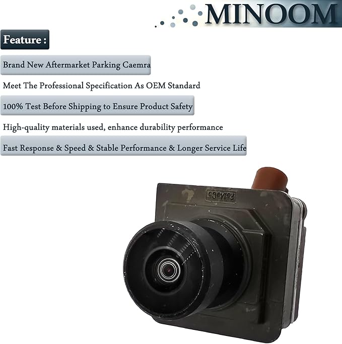 LJ8T-19G490-BC Front View Backup Parking Assist Camera Replacement for Ford F-150 Mustang Mach-E 2021-2022 Part No.#LJ8T19G490BC丨LJ8Z19G490A丨LJ8Z-19G490-A