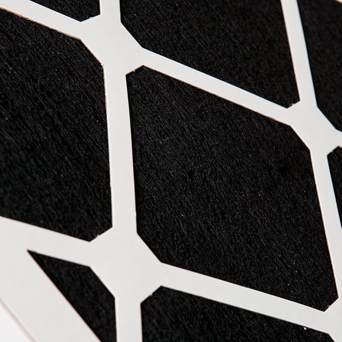 Nordic Pure 10x20x1 (Actual Size: 9 1/2 x 19 1/2 x 3/4) Pleated Air Filters MERV 14 Plus Carbon 4 Pack