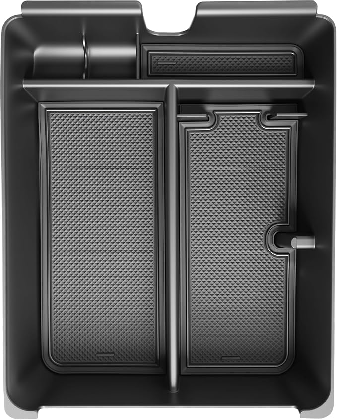 SKTU for 2026 Honda Pilot Center Console Organizer for 2026+ Honda Pilot (Sport/EX-L/Touring/TrailSport/Touring Blackout/Elite/Black Edition) Console Tray Honda Pilot 2026 Accessories with Coin Holder