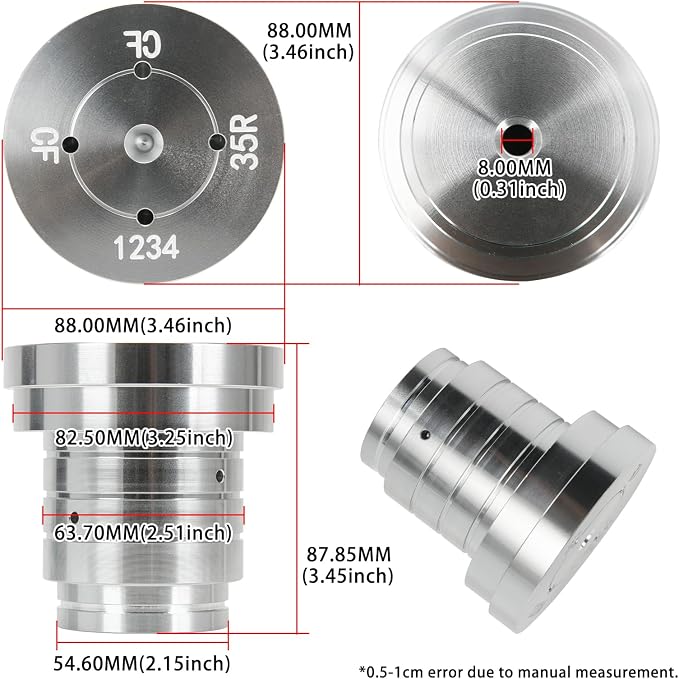 Transmission Reverse Drum Tester Compatible with Ford LS 6L80 6L90 35R / 1-2-3-4 Transmission Testing Tool Leak and Crack Testing Tool