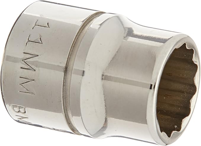 Williams BM-1211 3/8 Drive Shallow Socket, 12 Point, 11mm