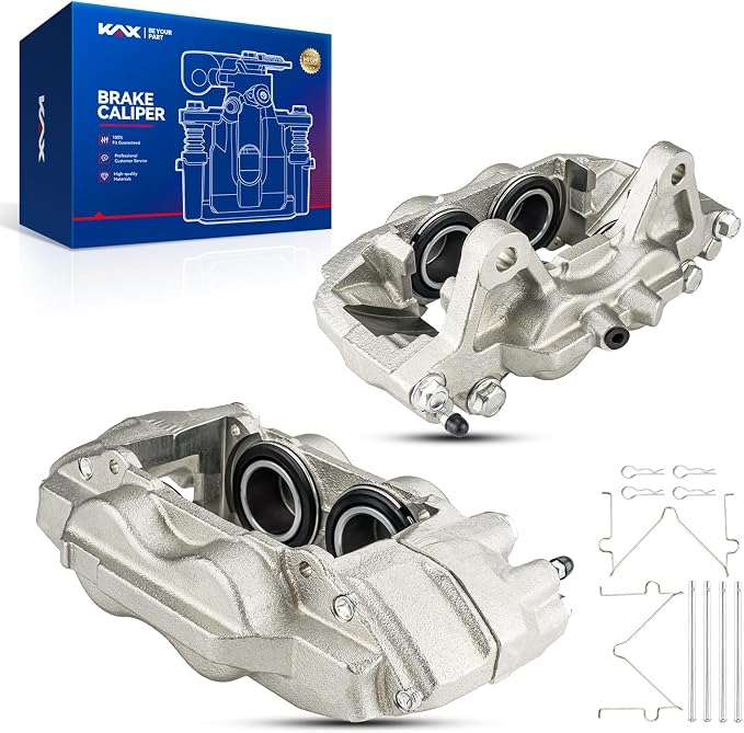 KAX Disc Brake Caliper Assembly Fit for Toyota 4Runner 2003 2004 2005 2006 2007 2008 2009, Lexus GX470 2003 2004 2005 2006 2007 2008 2009, Front Side