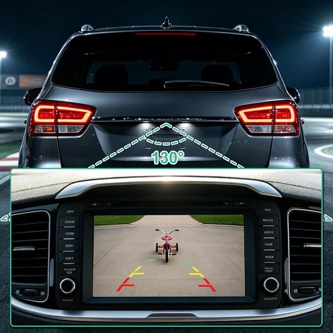 95760-C6110 Rear View Camera Replacement for Kia Sorento w/o AVM, w/Navigation System 2016-2018, OE Backup Cam Replaces 95760-C6100 95760-C6111 95760C6110 95760C6100 95760C6111 by GreenYi