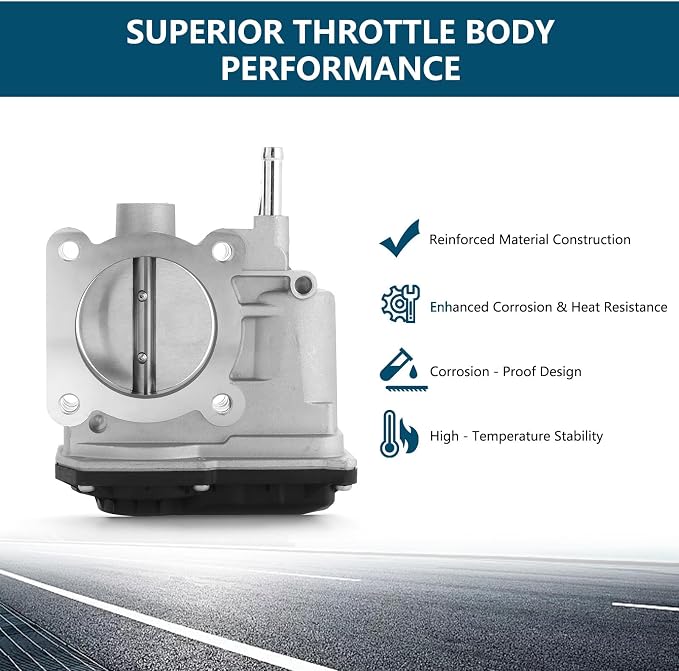 Electronic Throttle Body Assembly for Toyota Corolla Matrix Pontiac Vibe 2005-2008 1.8L L4 – OEM Replacement Part # S20126 977-336 22030-0D031