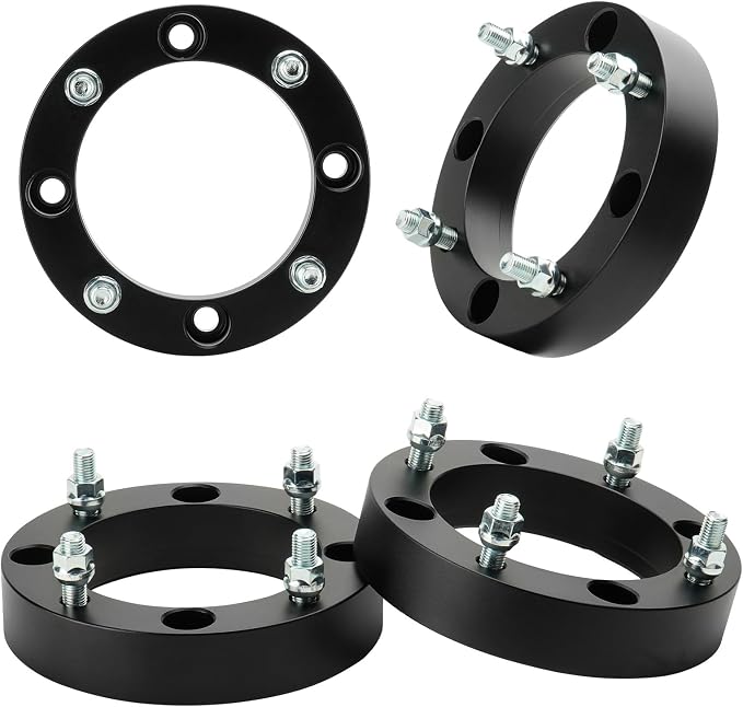 Aeagle 4x156 Wheel Adapters 2" for 2013+ Polaris Ranger RZR, Forged 4 Lug Wheel Spacers with 12x1.5 Studs 131mm Bore 4PCS