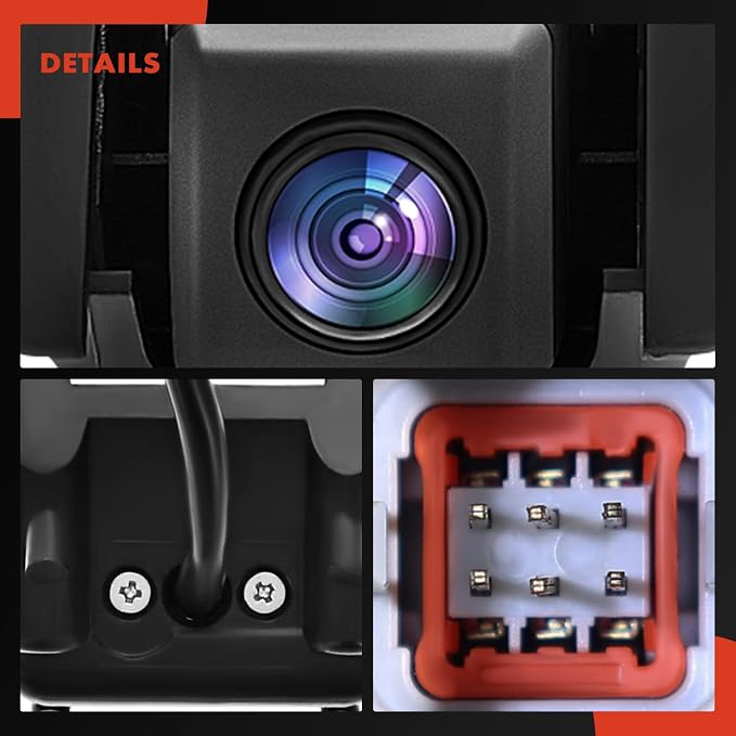 A-Premium Rear View Backup Camera Compatible with GMC, Buick & Saturn | Parking Camera C.A.P.A. Compliant for 2009-2016 Acadia, 2017 Acadia Limited, 2009-2017 Enclave, Outlook, Sport Utility