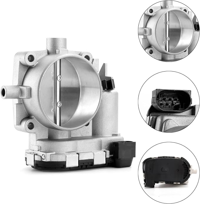 Electronic Throttle Body Assembly for Mercedes-Benz C280 C300 C32 CL55 CLK55 AMG C350 CL500 CLK350 CLK430 CLK500 E300 E350 E430 S400 S430 – OEM Replacement Part # 1131410125 977-358 TB1109