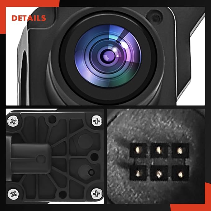A-Premium Rear View Backup Camera C.A.P.A. Compliant Compatible with Ram | Parking Camera for 1500 2500 3500 2016-2018, 1500 Classic 2019-2022 - Replace# 68274731AA, 68274731AC, CH1960105C