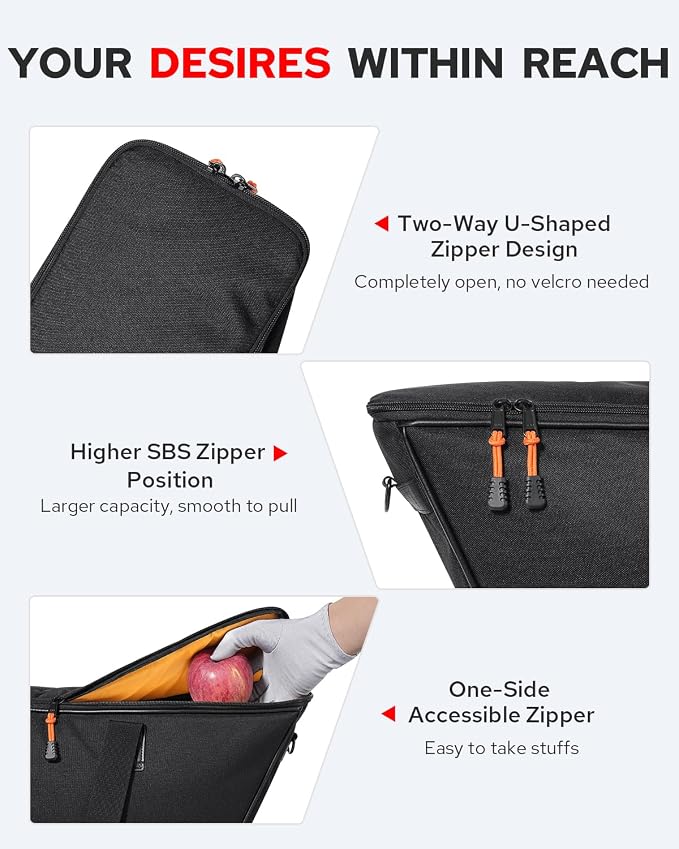 Benlari Saddlebag Liner Bags, Hard Saddle Liner Bags 900D Oxford Motorcycle Insert Storage Bag Fit for Harley Davidson Touring Road Glide Street Glide Road King Electra Glide 1993-2025 (2 Bags)