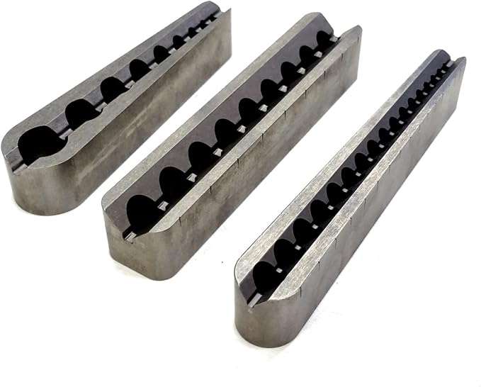 Big Gator Tools STD Series 3PC V-Drill Guide w/35 SAE Hole Sizes 1/8" - 5/8" 3PC Set