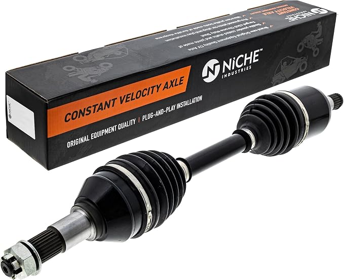 NICHE Front Left CV Axle Drive Shaft for Can-Am 705403009 705402237 | For Can-Am, Fits 2020-2023 Outlander 1000R XMR, 2020-2023 Outlander 850 XMR, 2020-2023 Outlander 650 XMR, Replaces 705403009